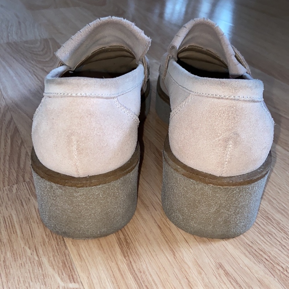 ASOS Pink Platform Loafers - Picture 5 of 9
